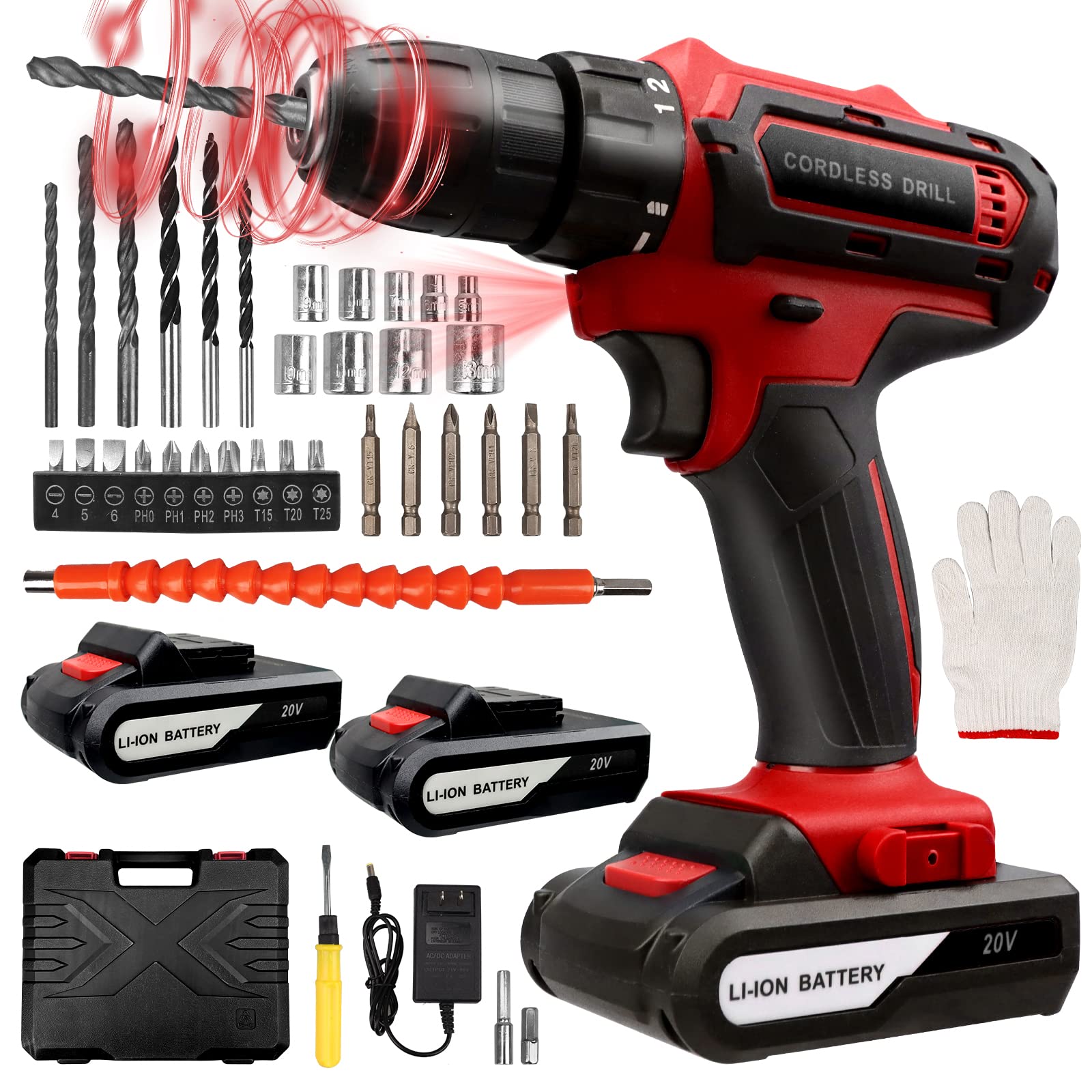 Taladro eléctrico profesional de alta potencia 650W